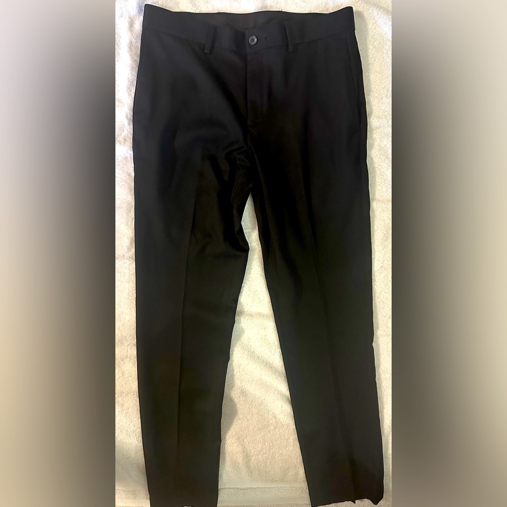 Black Apt 9 Slacks, Slim Fit, Like New, Men’s Size 30 x 30